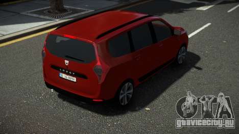 Dacia Lodgy Fovhohuq для GTA 4