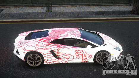 Lamborghini Aventador Ashter S8 для GTA 4