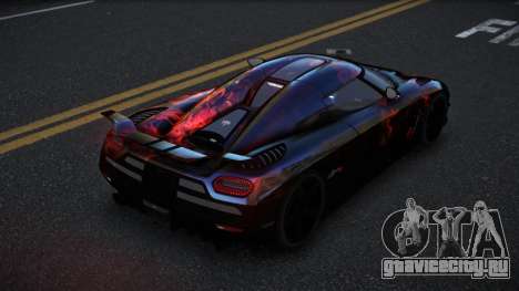 Koenigsegg Agera Nixak S3 для GTA 4