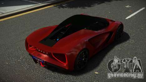 Lotus Evija Bafipefo для GTA 4