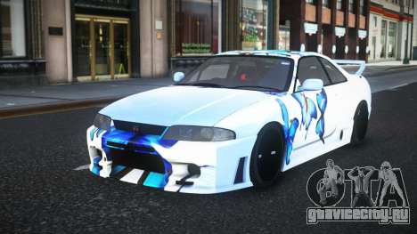 Nissan Skyline R33 Alsonry S2 для GTA 4