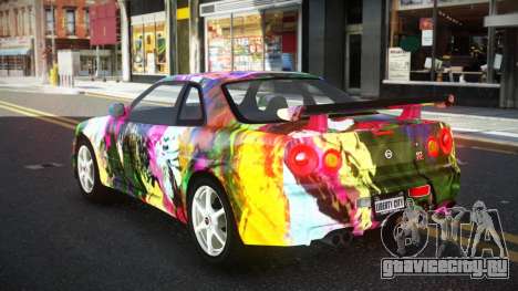 Nissan Skyline R34 Ganleen S4 для GTA 4