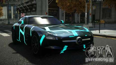 Mercedes-Benz SLS Sater S2 для GTA 4
