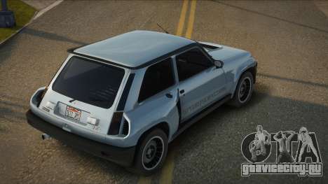 Renault 5 Turbo RogX для GTA San Andreas