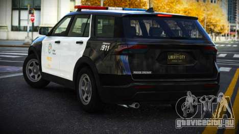 Police Vapid Scout 2020 для GTA 4