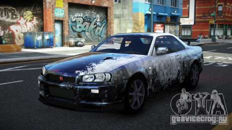 Nissan Skyline R34 Conia S5 для GTA 4