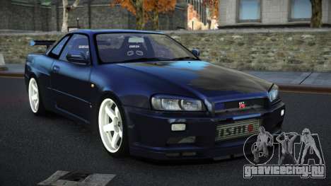 Nissan Skyline R34 Betkam для GTA 4