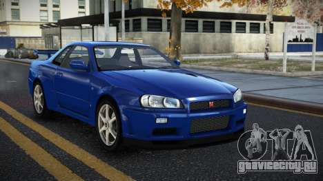 Nissan Skyline R34 Ganleen для GTA 4