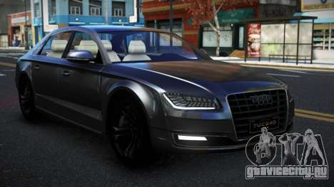 Audi A8L Taqxa для GTA 4