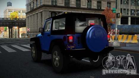 Jeep Wrangler Lacku для GTA 4