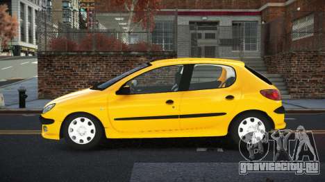 Peugeot 206 Jiwrod для GTA 4