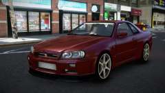 Nissan Skyline R34 Fale для GTA 4