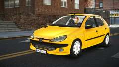 Peugeot 206 Jiwrod для GTA 4