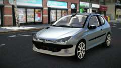 Peugeot 206 Liwi для GTA 4