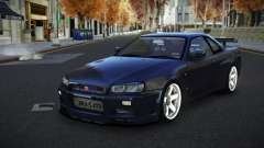 Nissan Skyline R34 Betkam для GTA 4