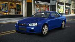 Nissan Skyline R34 Ganleen для GTA 4