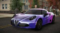 Alfa Romeo 4C Thysteus S8 для GTA 4