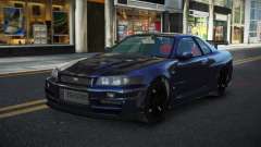 Nissan Skyline R34 Daklemire для GTA 4