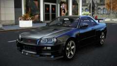 Nissan Skyline R34 Qiuto для GTA 4