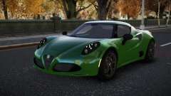 Alfa Romeo 4C Ronzi для GTA 4