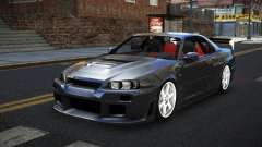 Nissan Skyline R34 Hustek для GTA 4