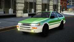 Toyota AE86 Vuwyeli для GTA 4