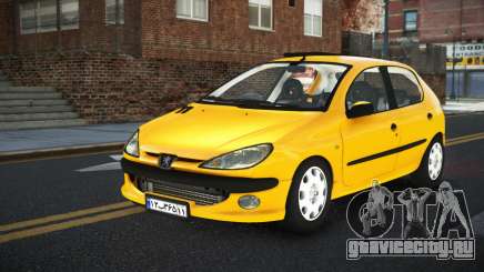 Peugeot 206 Jiwrod для GTA 4