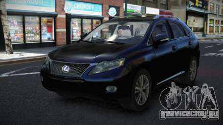 Lexus RX450H Giskax для GTA 4
