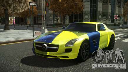 Mercedes-Benz SLS Sater S12 для GTA 4