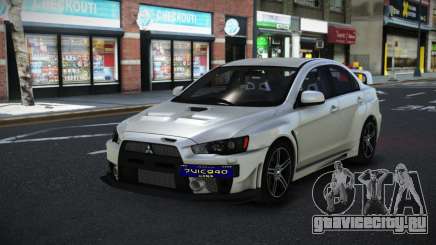 Mitsubishi Lancer Evolution X Mozqah для GTA 4