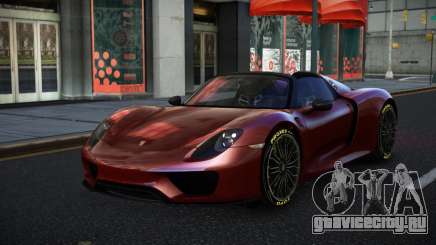 Porsche 918 Cormujejo для GTA 4