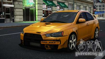 Mitsubishi Lancer Evolution X Jalel для GTA 4