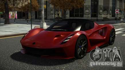 Lotus Evija Bafipefo для GTA 4