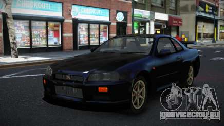 Nissan Skyline R34 Rakzik для GTA 4