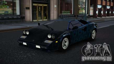 Lamborghini Countach Aireber S14 для GTA 4
