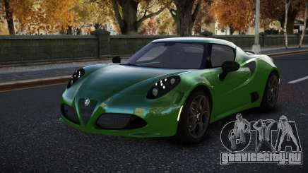 Alfa Romeo 4C Ronzi для GTA 4