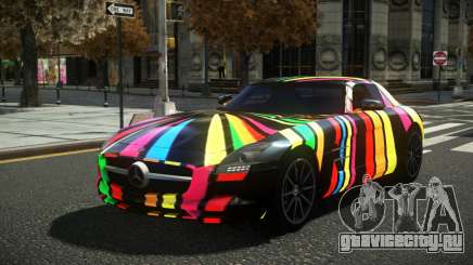 Mercedes-Benz SLS Sater S8 для GTA 4