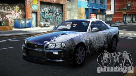 Nissan Skyline R34 Conia S5 для GTA 4