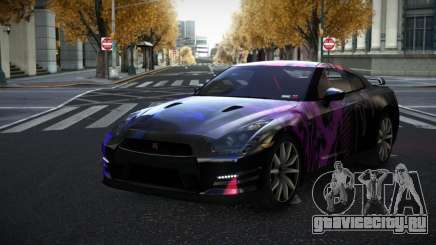 Nissan GT-R Elladan S3 для GTA 4