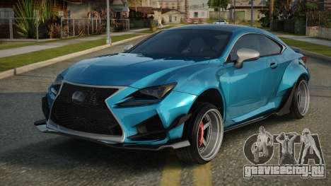 Lexus RC-F Chiran для GTA San Andreas