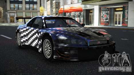 Nissan Skyline R34 Jagrao S10 для GTA 4