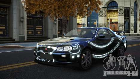Nissan Skyline R34 Gaselly S11 для GTA 4