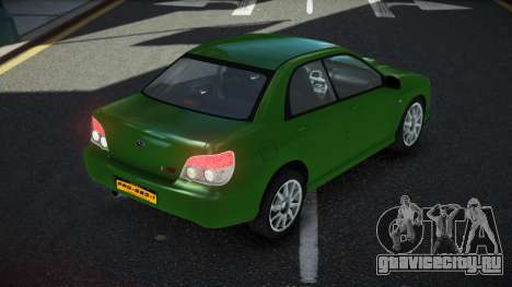 Subaru Impreza Vinu для GTA 4