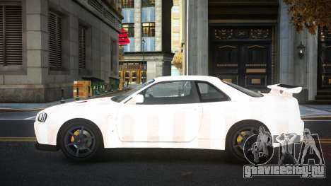 Nissan Skyline R34 Gaselly S13 для GTA 4