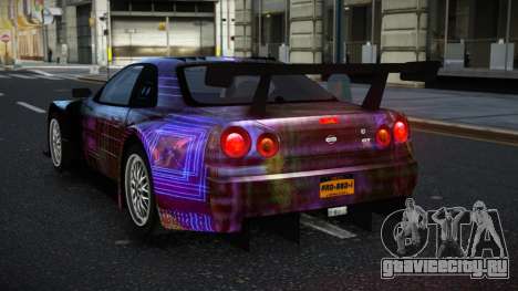 Nissan Skyline R34 Jagrao S3 для GTA 4