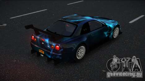Nissan Skyline R34 Jagrao S6 для GTA 4