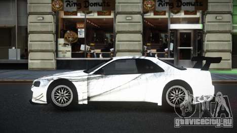 Nissan Skyline R34 Jagrao S9 для GTA 4