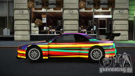 Nissan Skyline R34 Jagrao S8 для GTA 4