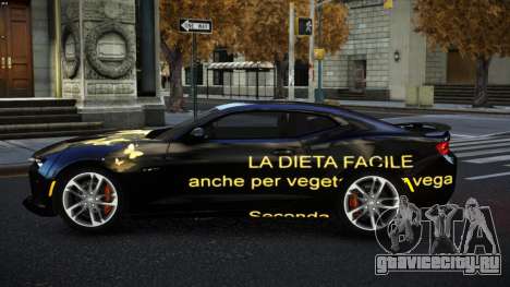 Chevrolet Camaro Musolie S10 для GTA 4