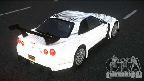 Nissan Skyline R34 Jagrao S9 для GTA 4